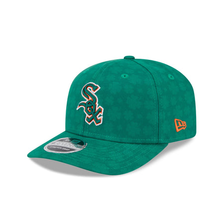 Chicago White Sox St. Patrick's Day 2025 9SEVENTY Stretch-Snap Hat