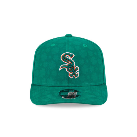 Chicago White Sox St. Patrick's Day 2025 9SEVENTY Stretch-Snap Hat