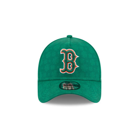 Boston Red Sox St. Patrick's Day 2025 9FORTY A-Frame Snapback Hat