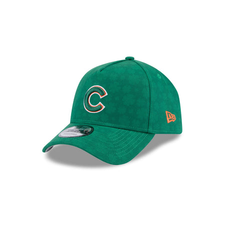 Chicago Cubs St. Patrick's Day 2025 9FORTY A-Frame Snapback Hat