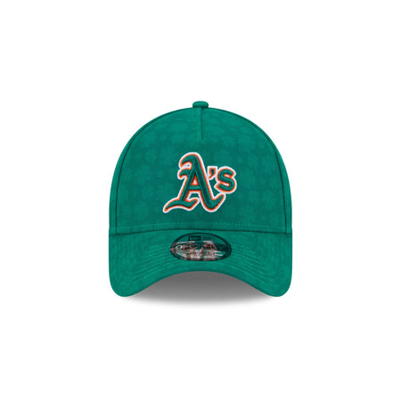 Oakland Athletics St. Patrick's Day 2025 9FORTY A-Frame Snapback Hat