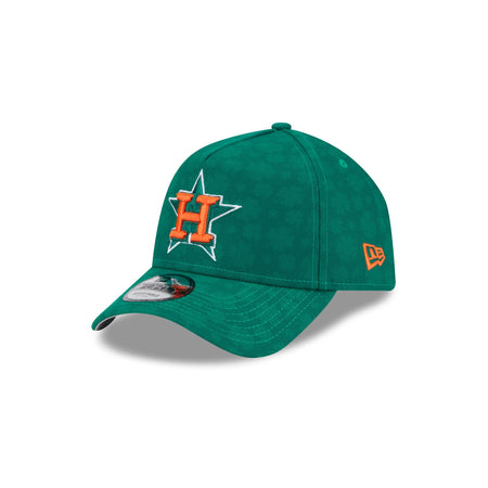 Houston Astros St. Patrick's Day 2025 9FORTY A-Frame Snapback Hat