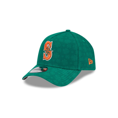 Seattle Mariners St. Patrick's Day 2025 9FORTY A-Frame Snapback Hat