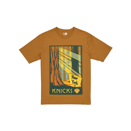 New York Knicks 2025 All-Star Game Victory Grove Light Bronze T-Shirt