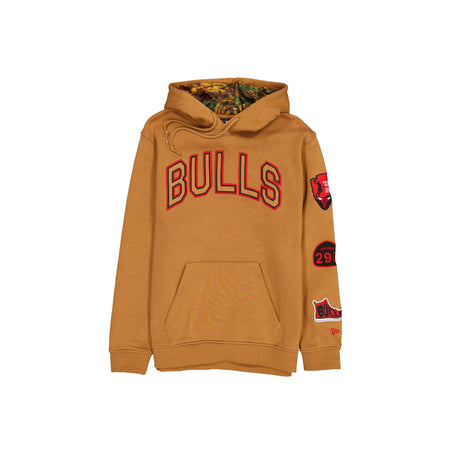 Chicago Bulls 2025 All-Star Game Victory Grove Light Bronze Hoodie