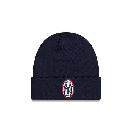 AC Milan x New York Yankees Navy Knit Beanie