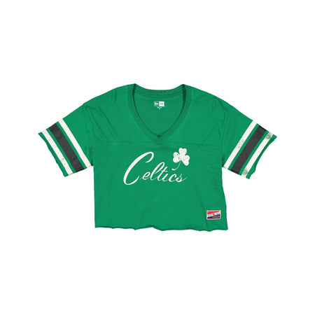 Boston Celtics Throwback Cropped Women's T-Shirt