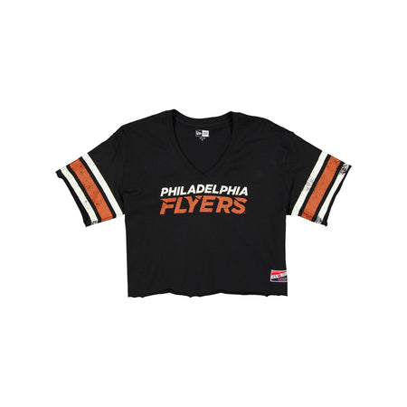 Philadelphia Flyers Throwback Cropped Women's T-Shirt