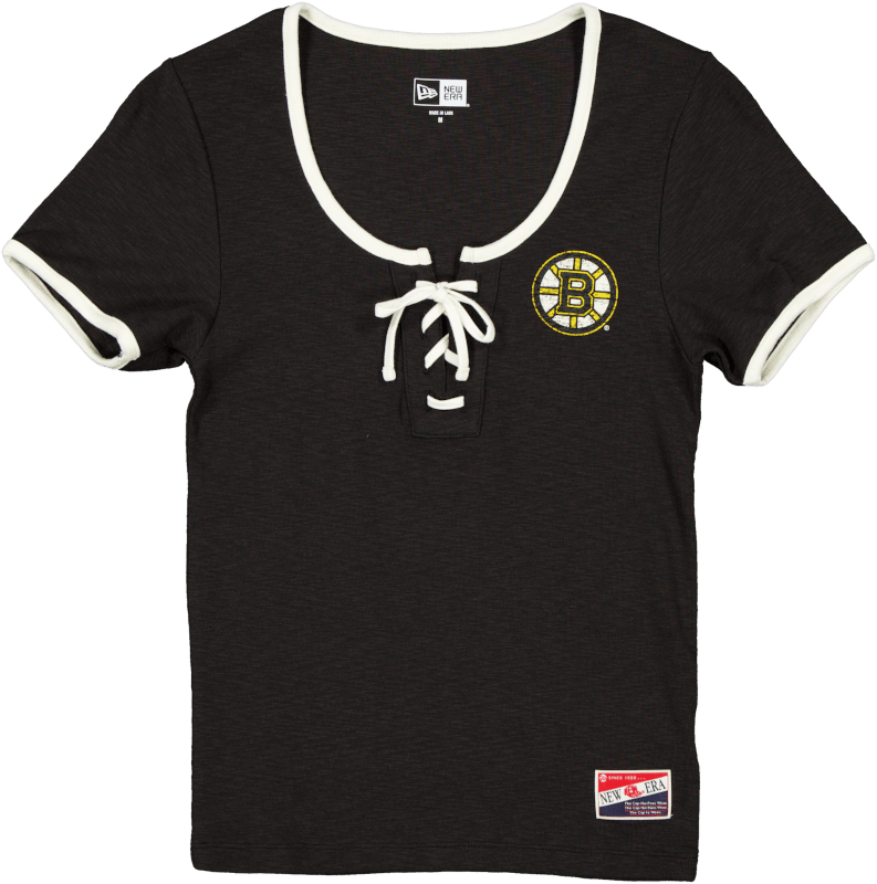 Boston Bruins Throwback Tie Women's T-Shirt