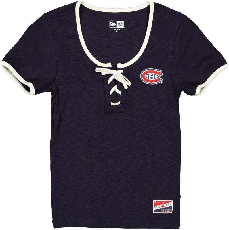 Montreal Canadiens Throwback Tie Women's T-Shirt