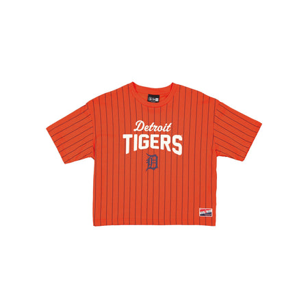 Detroit Tigers Throwback Pinstripe Women's T-Shirt