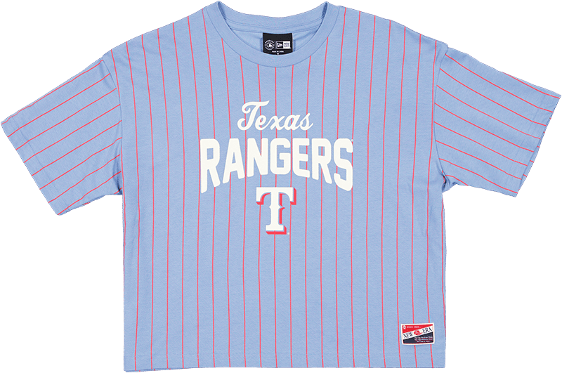 Texas Rangers Throwback Pinstripe Women's T-Shirt