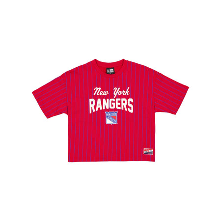 New York Rangers Throwback Pinstripe Women's T-Shirt