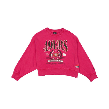 San Francisco 49ers Throwback Women's Crewneck