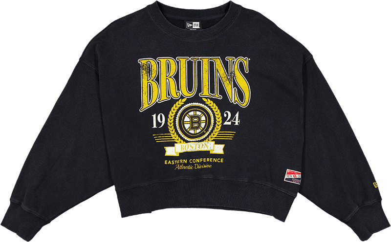 Boston Bruins Throwback Women's Crewneck