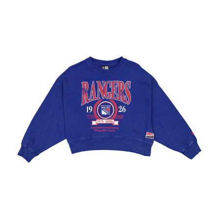 New York Rangers Throwback Women's Crewneck