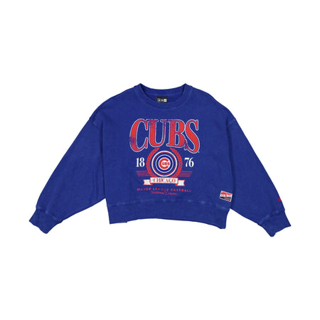 Chicago Cubs Throwback Women's Crewneck