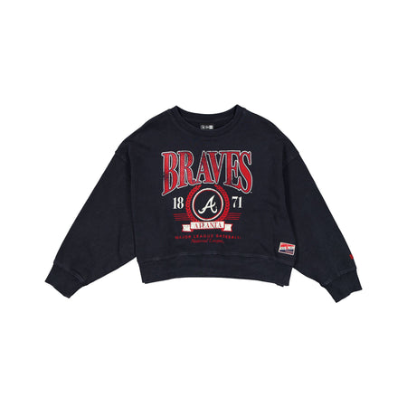 Atlanta Braves Throwback Women's Crewneck