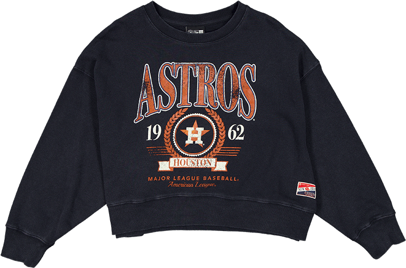 Houston Astros Throwback Women's Crewneck