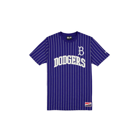 Brooklyn Dodgers Throwback Pinstripe Wordmark T-Shirt