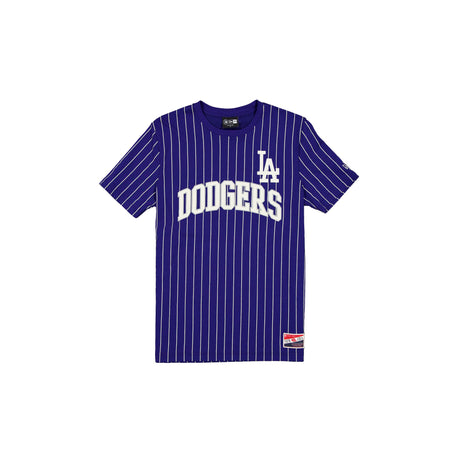 Los Angeles Dodgers Throwback Pinstripe Wordmark T-Shirt