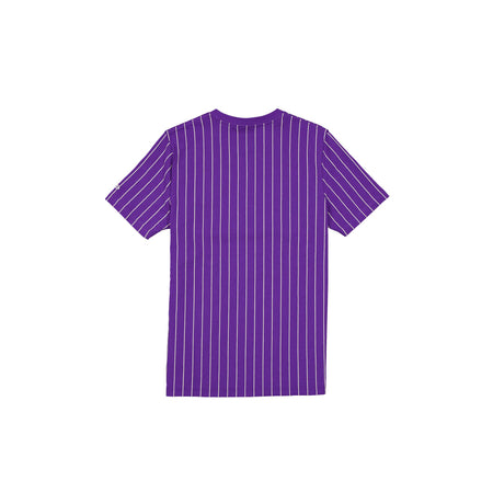 Colorado Rockies Throwback Pinstripe Wordmark T-Shirt