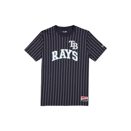 Tampa Bay Rays Throwback Pinstripe Wordmark T-Shirt