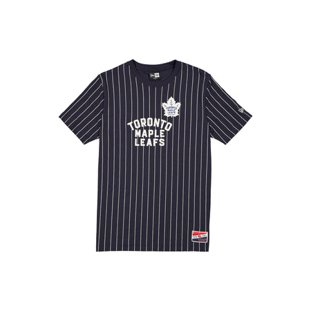 Toronto Maple Leafs Throwback Pinstripe Wordmark T-Shirt