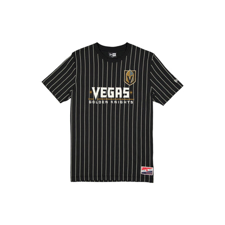 Vegas Golden Knights Throwback Pinstripe Wordmark T-Shirt