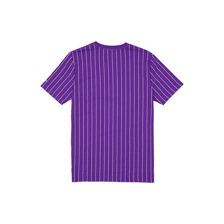 Los Angeles Lakers Throwback Pinstripe Wordmark T-Shirt