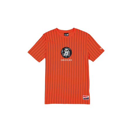 Baltimore Orioles Cooperstown Throwback Pinstripe T-Shirt