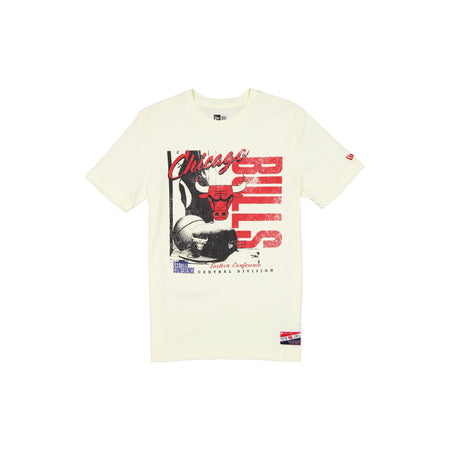 Chicago Bulls Throwback White T-Shirt