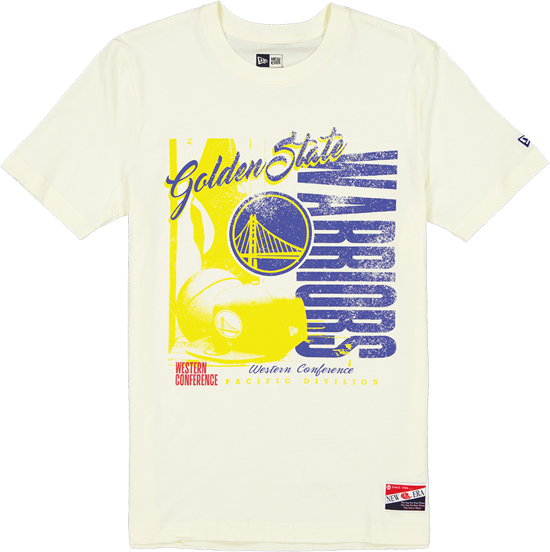 Golden State Warriors Throwback White T-Shirt