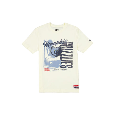 Memphis Grizzlies Throwback White T-Shirt