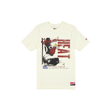 Miami Heat Throwback White T-Shirt