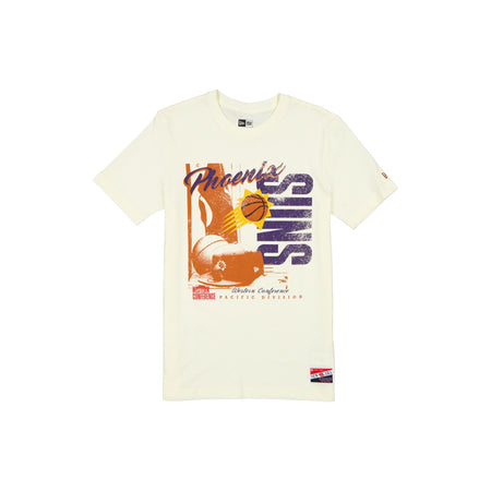 Phoenix Suns Throwback White T-Shirt