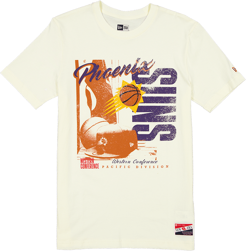 Phoenix Suns Throwback White T-Shirt