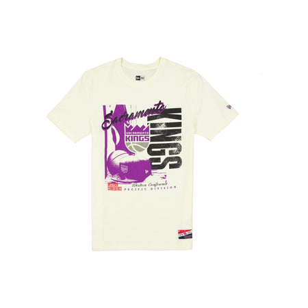 Sacramento Kings Throwback White T-Shirt