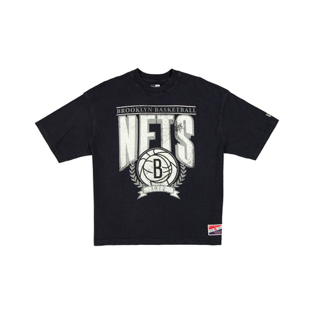 Brooklyn Nets Throwback Boxy T-Shirt