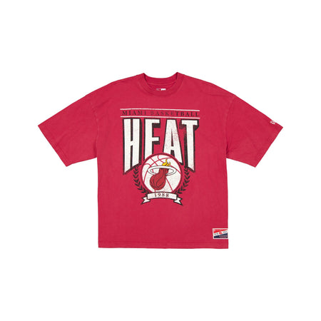 Miami Heat Throwback Boxy T-Shirt