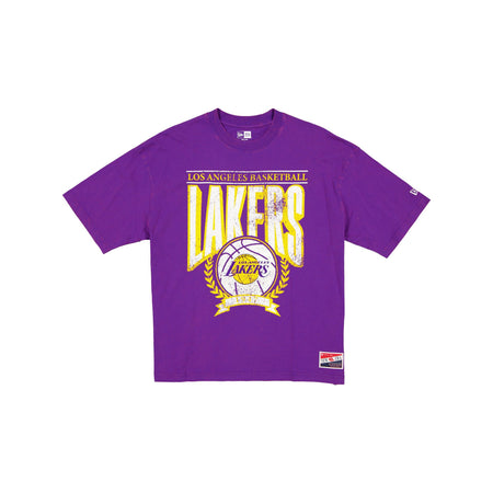 Los Angeles Lakers Throwback Boxy T-Shirt