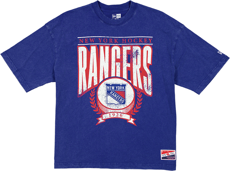 New York Rangers Throwback Boxy T-Shirt