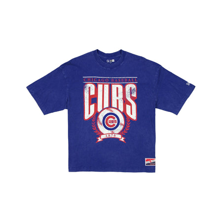 Chicago Cubs Throwback Boxy T-Shirt