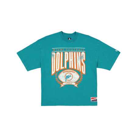 Miami Dolphins Throwback Boxy T-Shirt