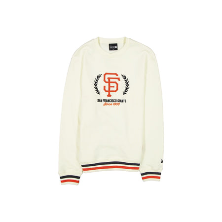 San Francisco Giants Throwback Chrome White Crewneck