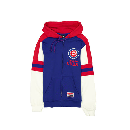 Chicago Cubs Throwback Zipper Hoodie