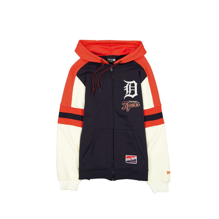 Detroit Tigers Throwback Zipper Hoodie