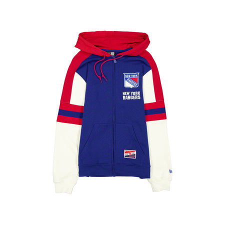 New York Rangers Throwback Zipper Hoodie