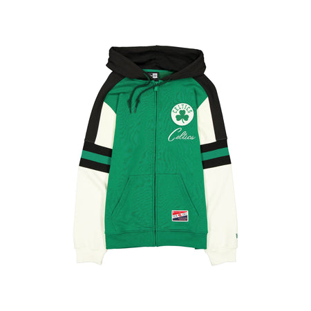 Boston Celtics Throwback Zipper Hoodie