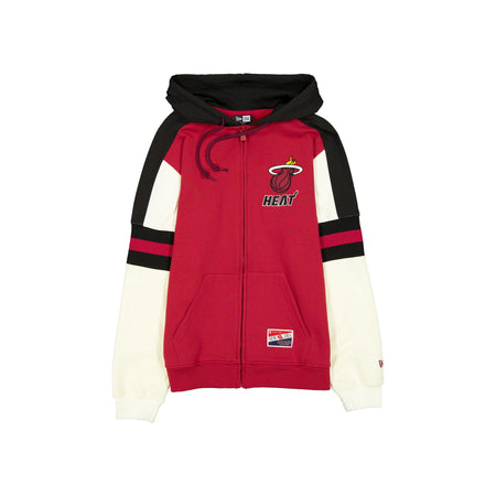 Miami Heat Throwback Zipper Hoodie